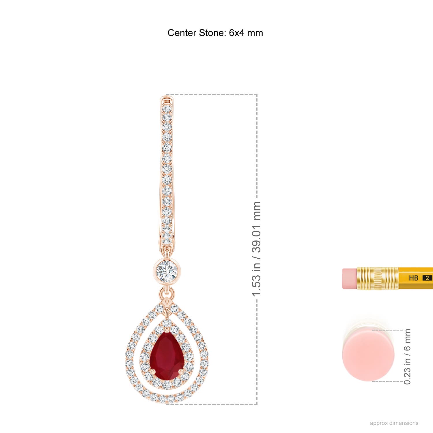 AA - Ruby / 1.62 CT / 14 KT Rose Gold