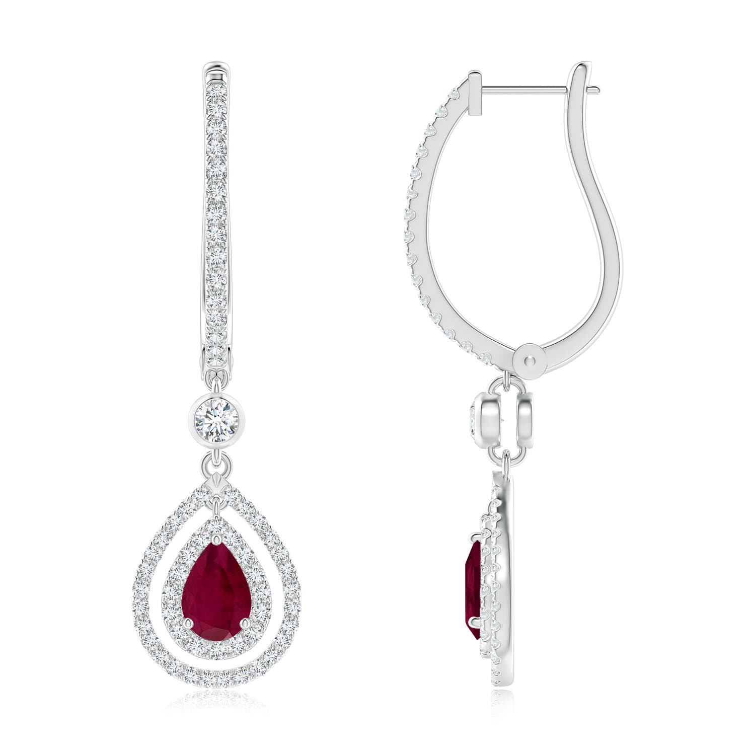 A - Ruby / 2.58 CT / 14 KT White Gold