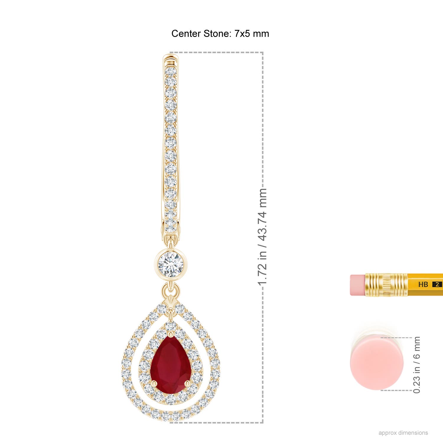 AA - Ruby / 2.58 CT / 14 KT Yellow Gold