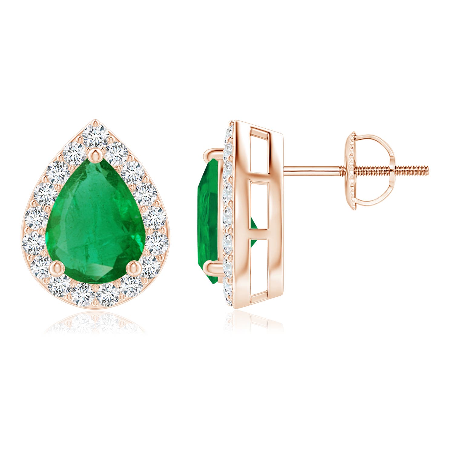 AA - Emerald / 2.31 CT / 14 KT Rose Gold