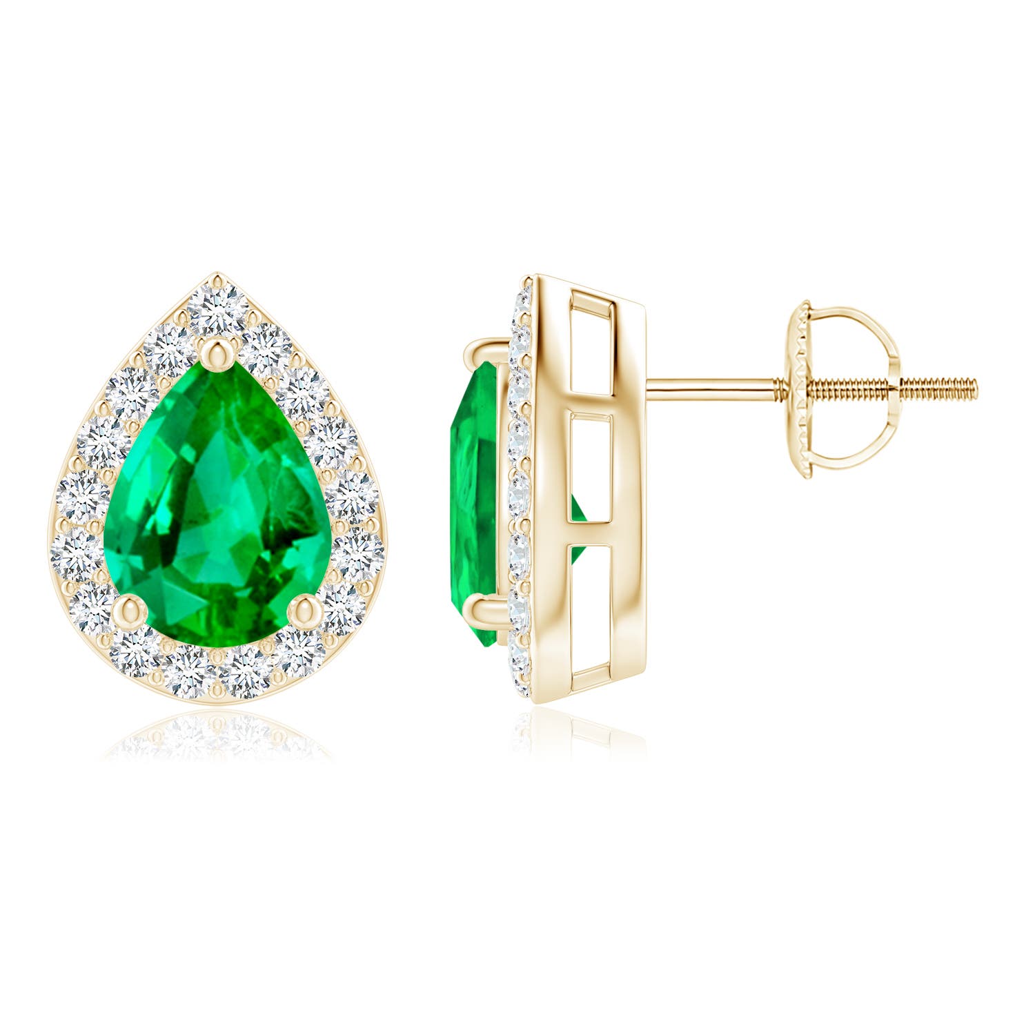 AAA - Emerald / 2.31 CT / 14 KT Yellow Gold