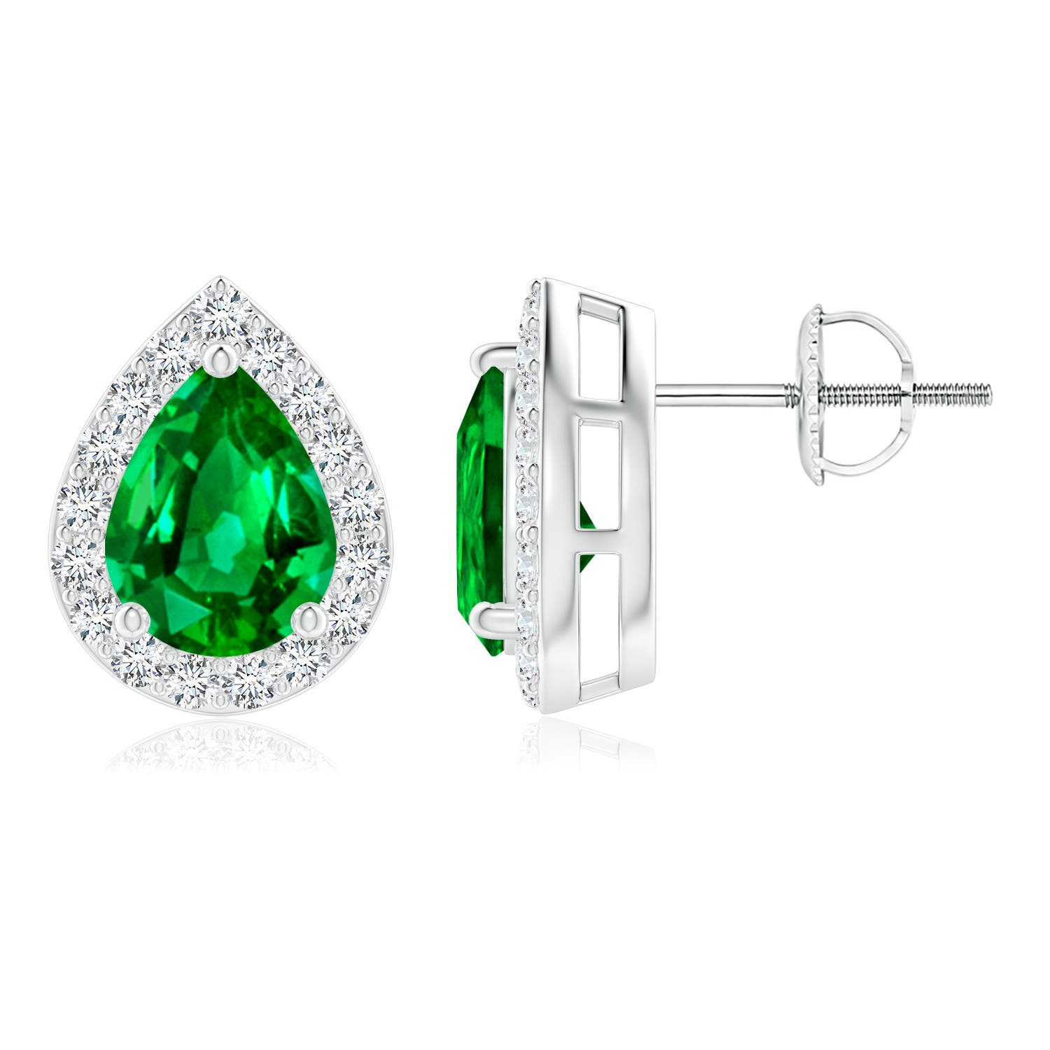 AAAA - Emerald / 2.31 CT / 14 KT White Gold