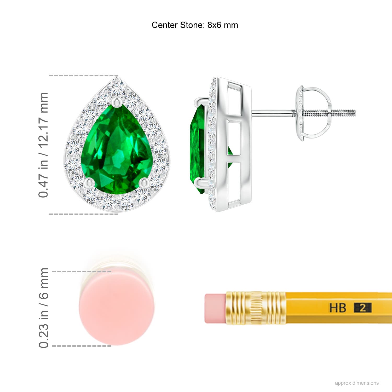 AAAA - Emerald / 2.31 CT / 14 KT White Gold