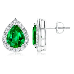 Fashion Studs Emerald Fashion Stud Earrings