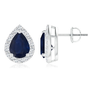 Pear A Blue Sapphire