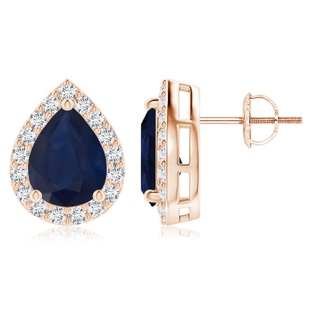 Pear A Blue Sapphire