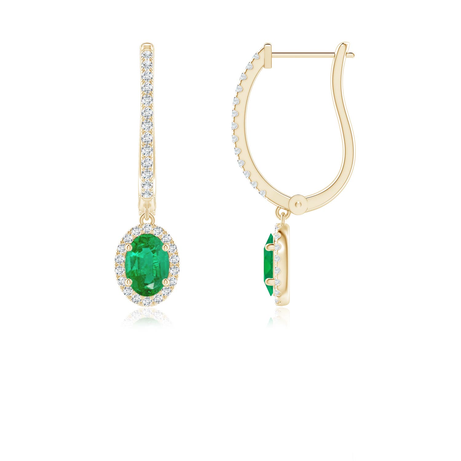 AA - Emerald / 1.14 CT / 14 KT Yellow Gold