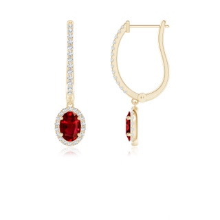 Oval AAAA Ruby