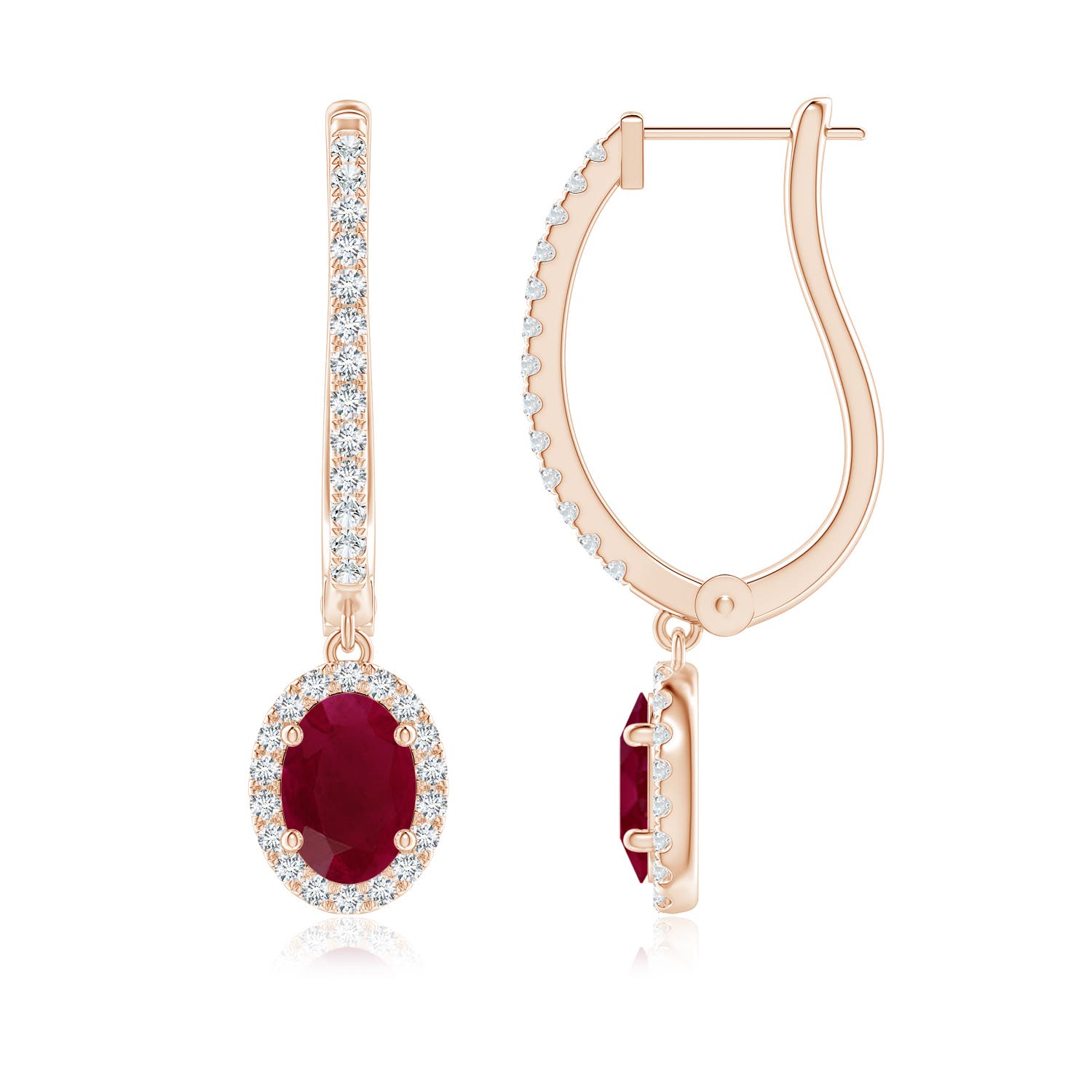 A - Ruby / 3.17 CT / 14 KT Rose Gold