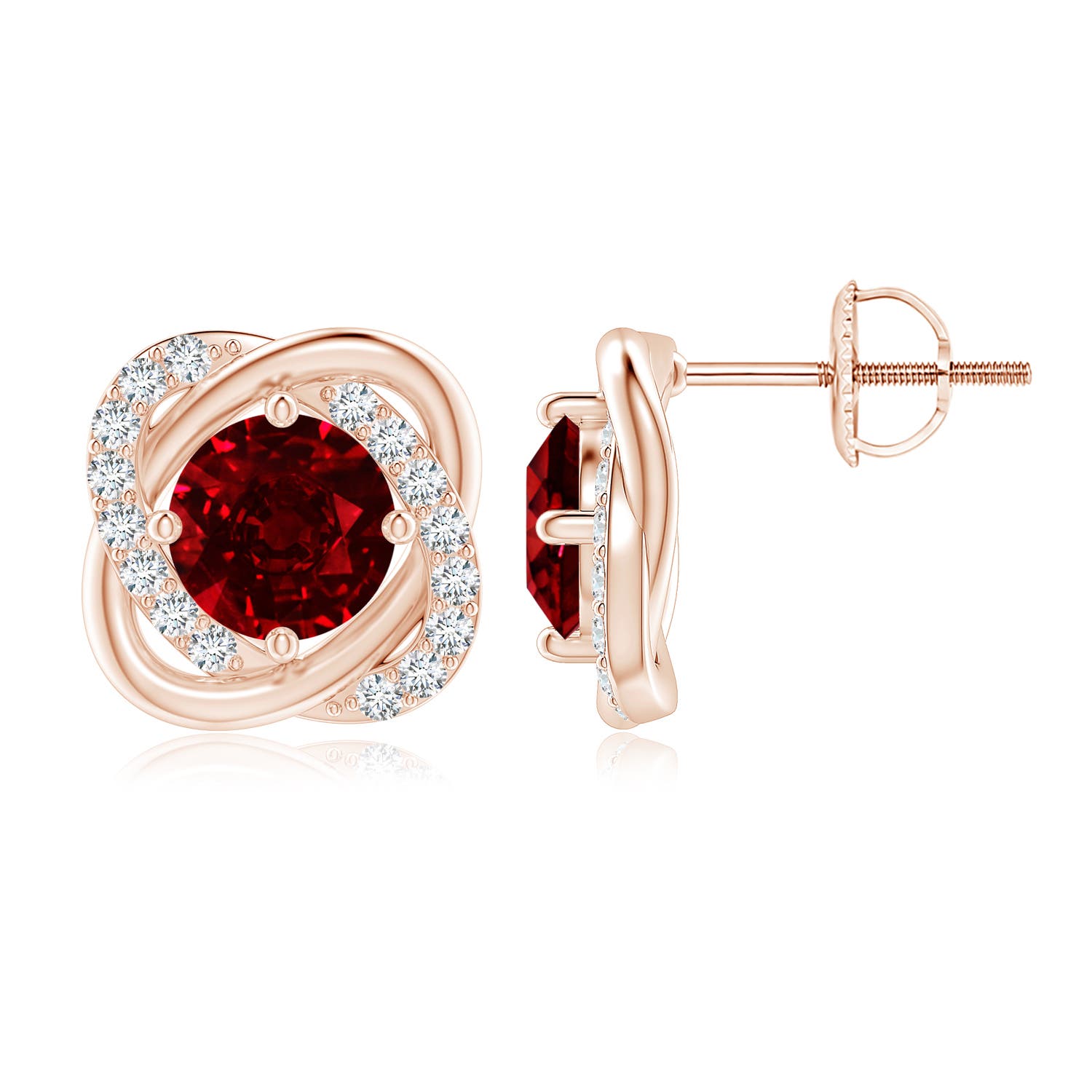 AAAA - Ruby / 2.32 CT / 14 KT Rose Gold