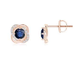 Round AA Blue Sapphire