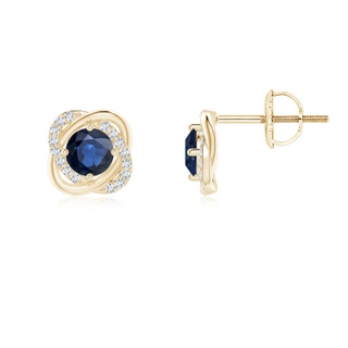 Round AA Blue Sapphire