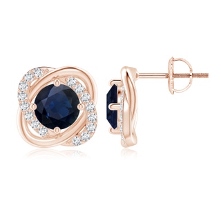 Round A Blue Sapphire