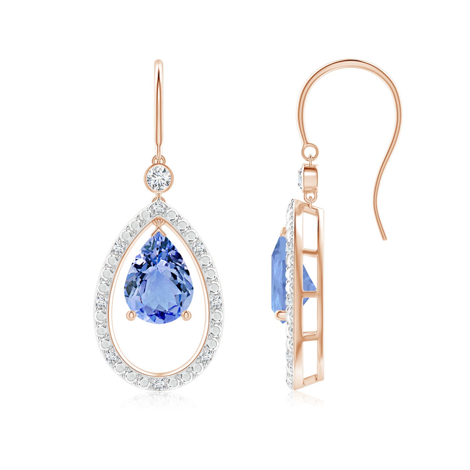 A - Tanzanite / 2.37 CT / 14 KT Rose Gold