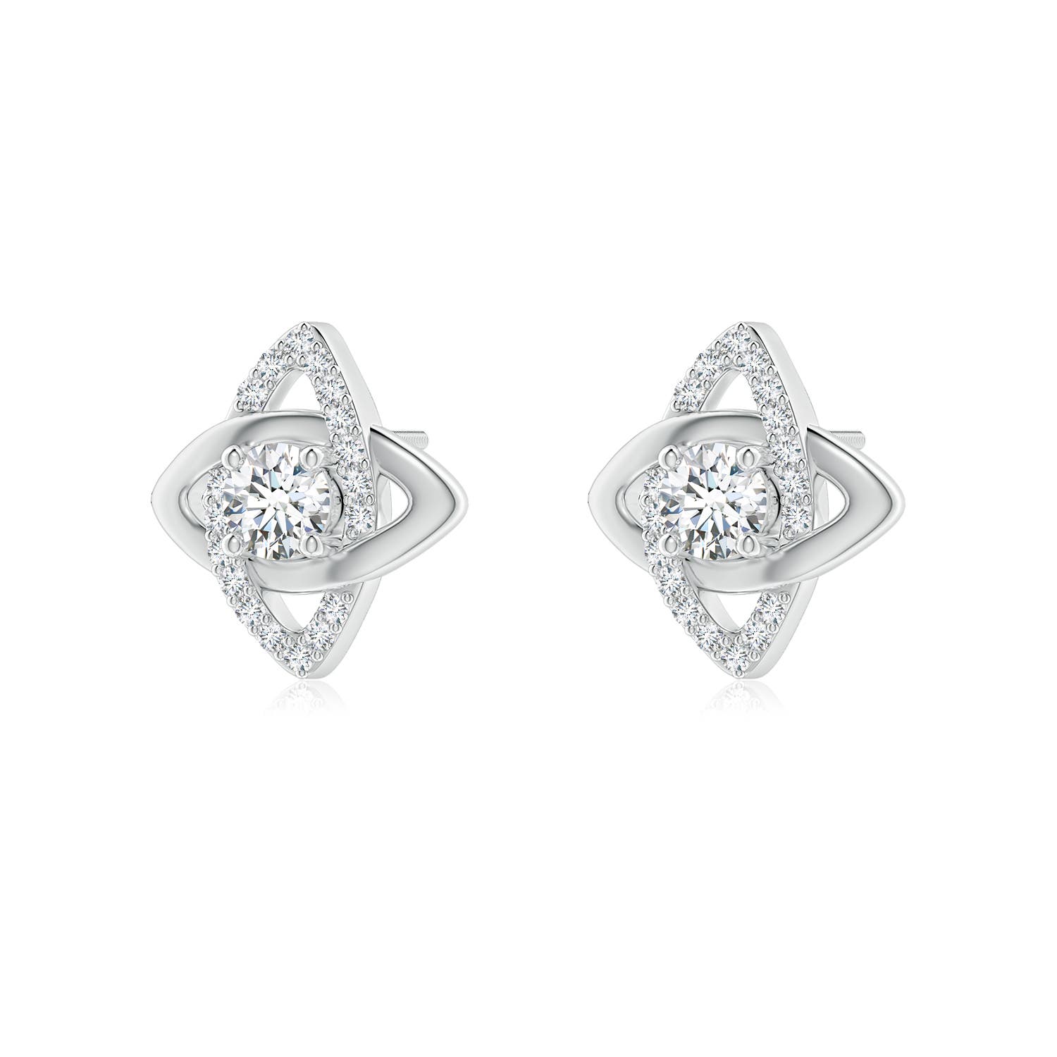 F-G, VS / 0.68 CT / 14 KT White Gold