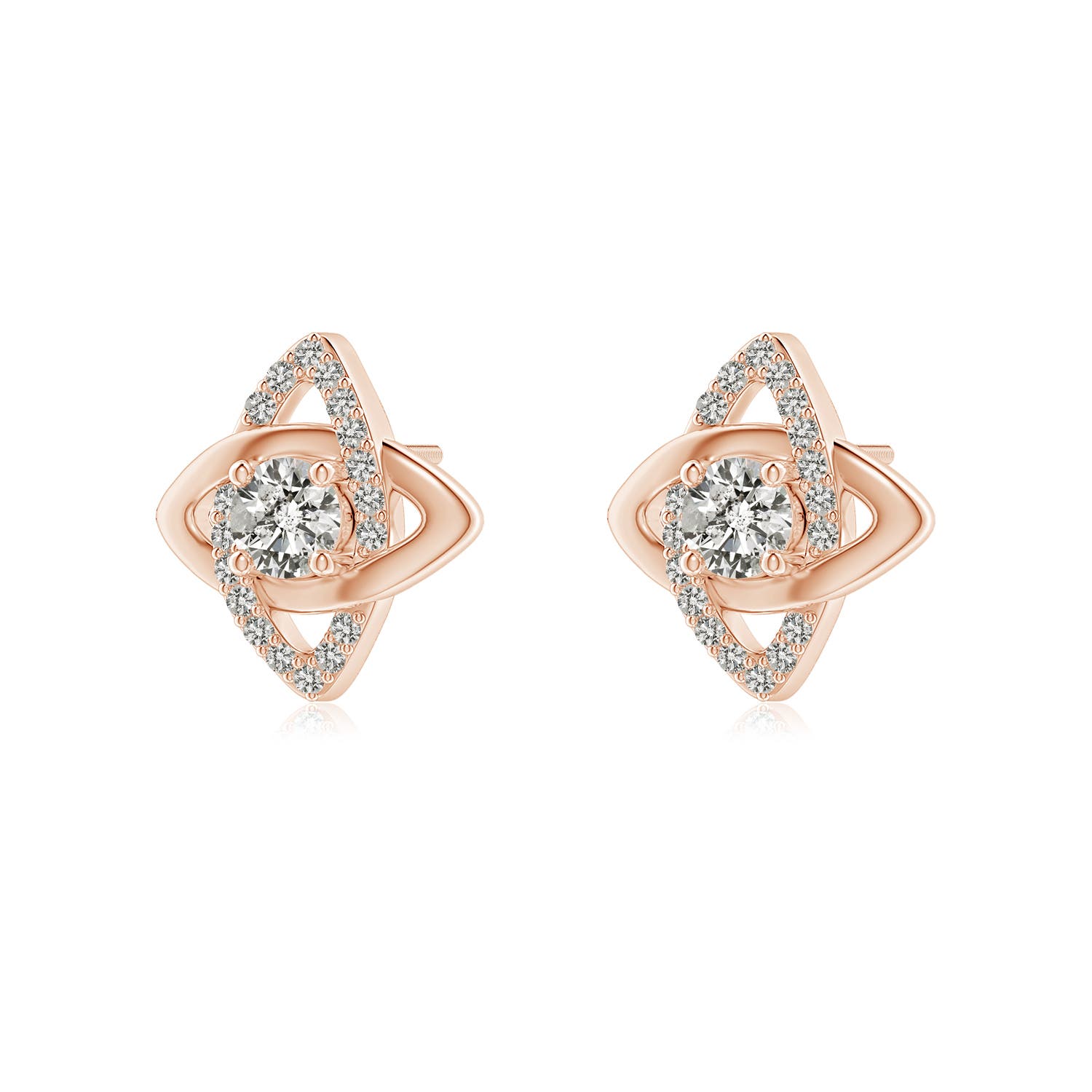 K, I3 / 0.68 CT / 14 KT Rose Gold