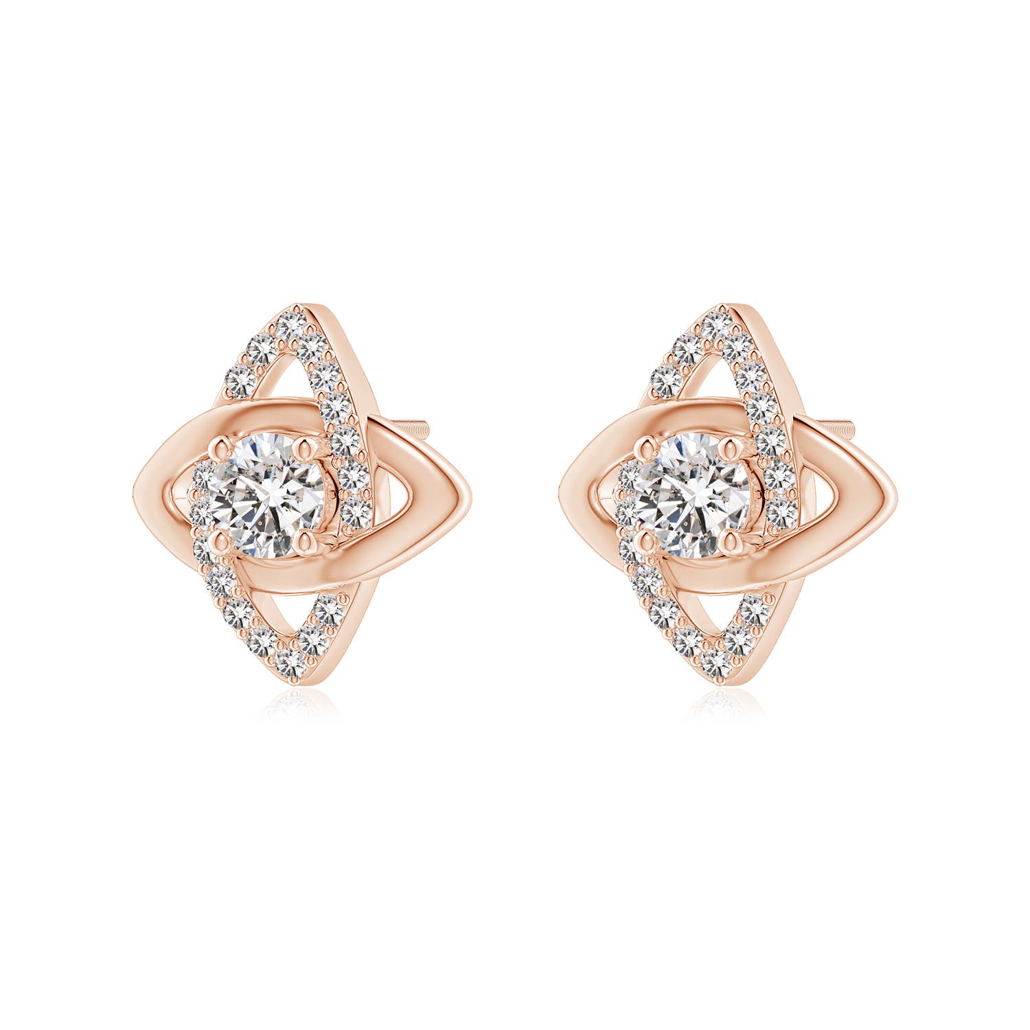 I-J, I1-I2 / 0.87 CT / 14 KT Rose Gold