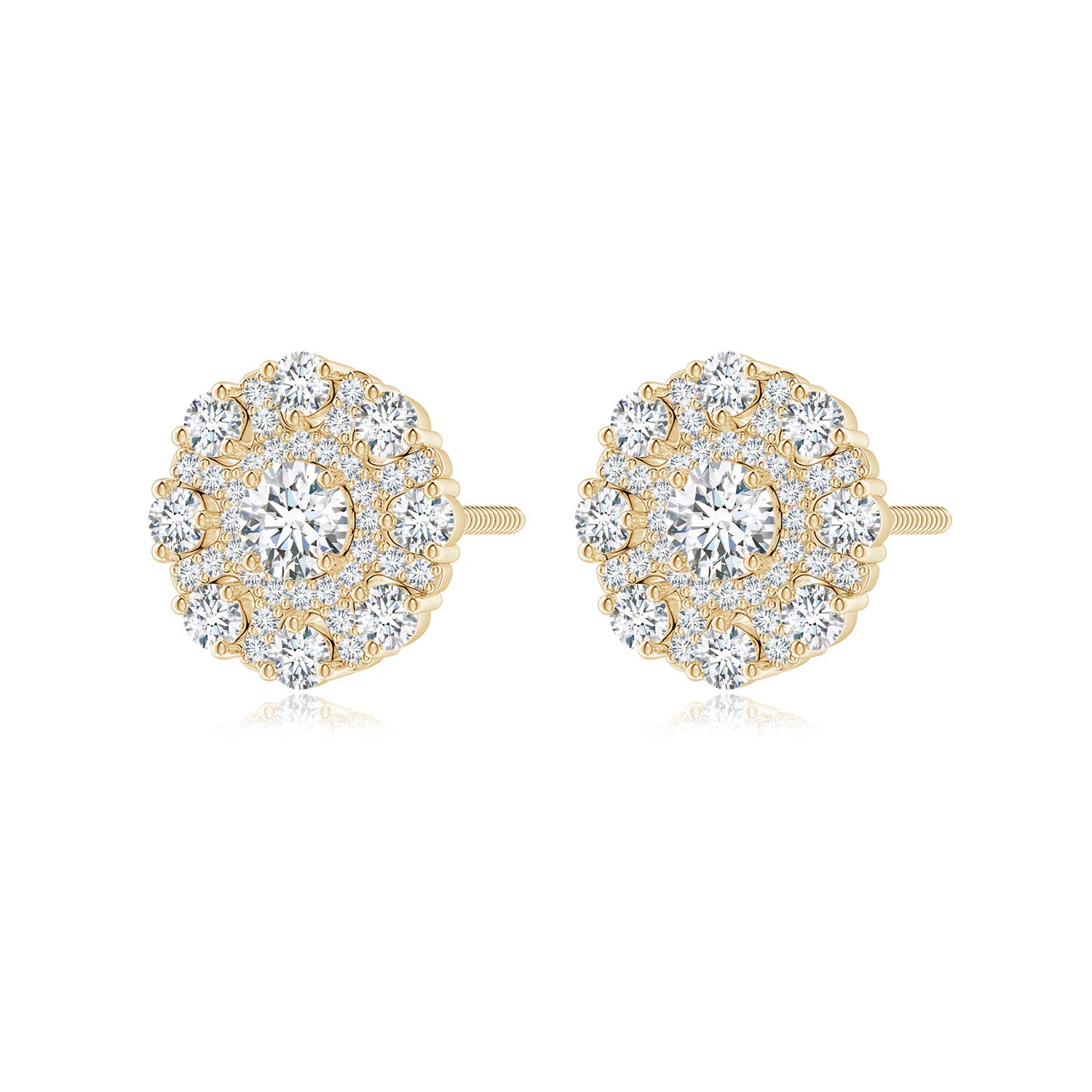 F-G, VS / 1.24 CT / 14 KT Yellow Gold