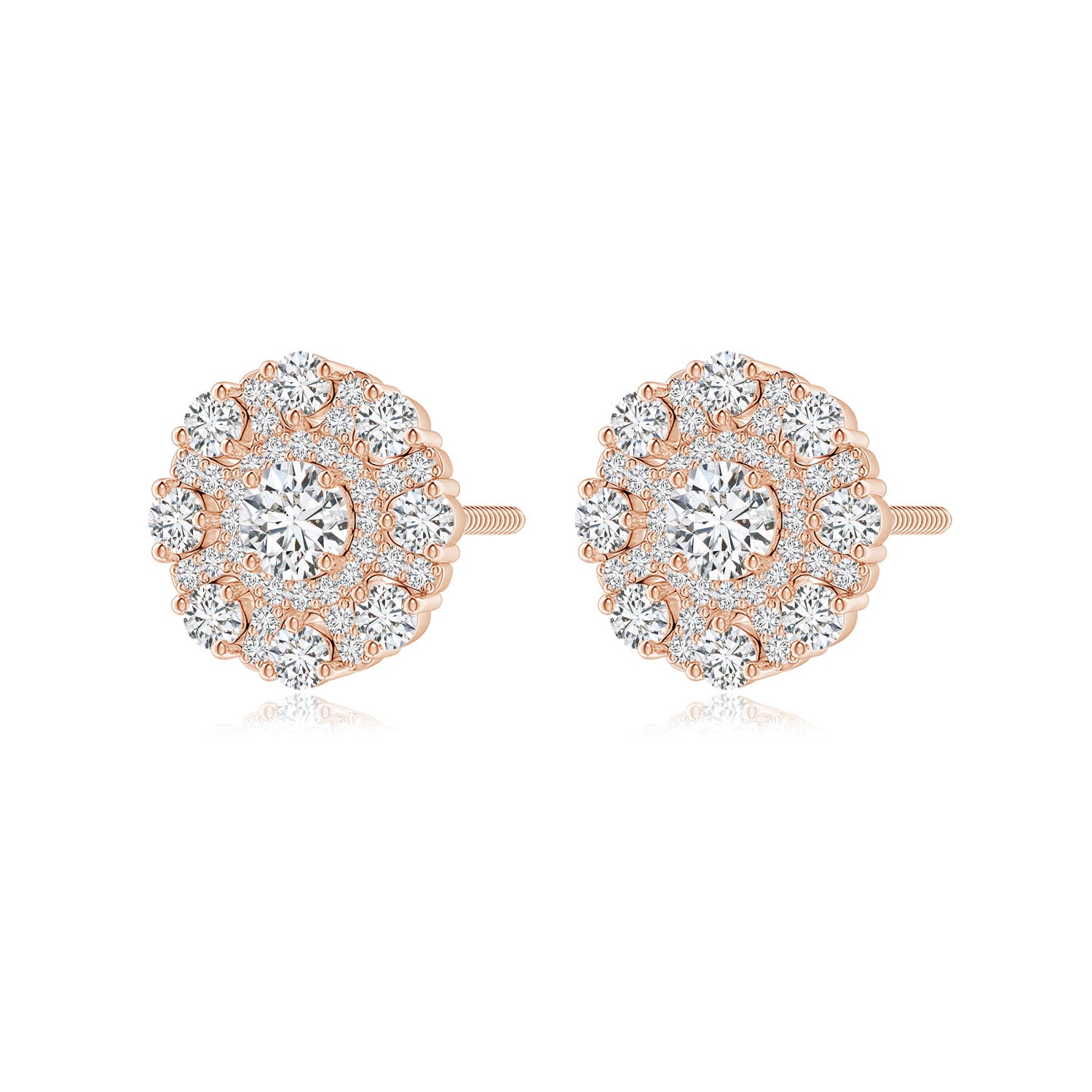 H, SI2 / 1.24 CT / 14 KT Rose Gold