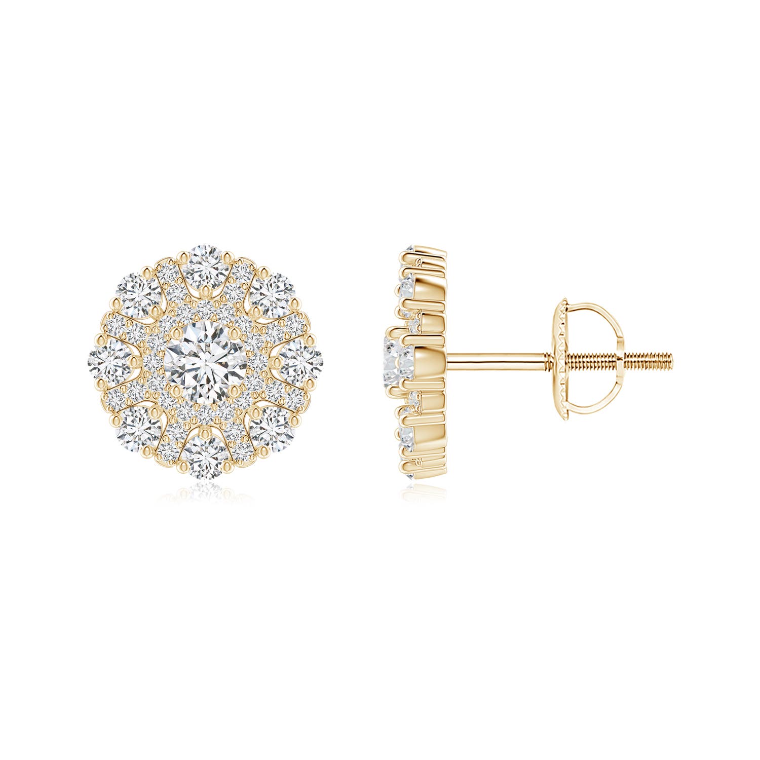 H, SI2 / 1.24 CT / 14 KT Yellow Gold