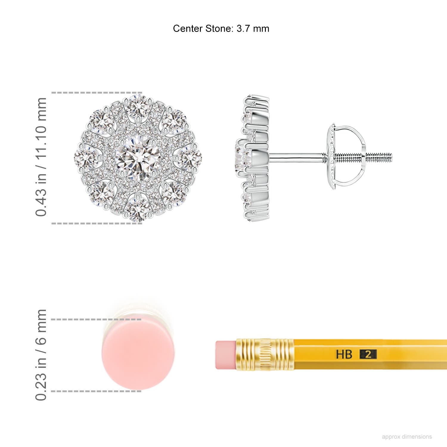 I-J, I1-I2 / 1.24 CT / 14 KT White Gold