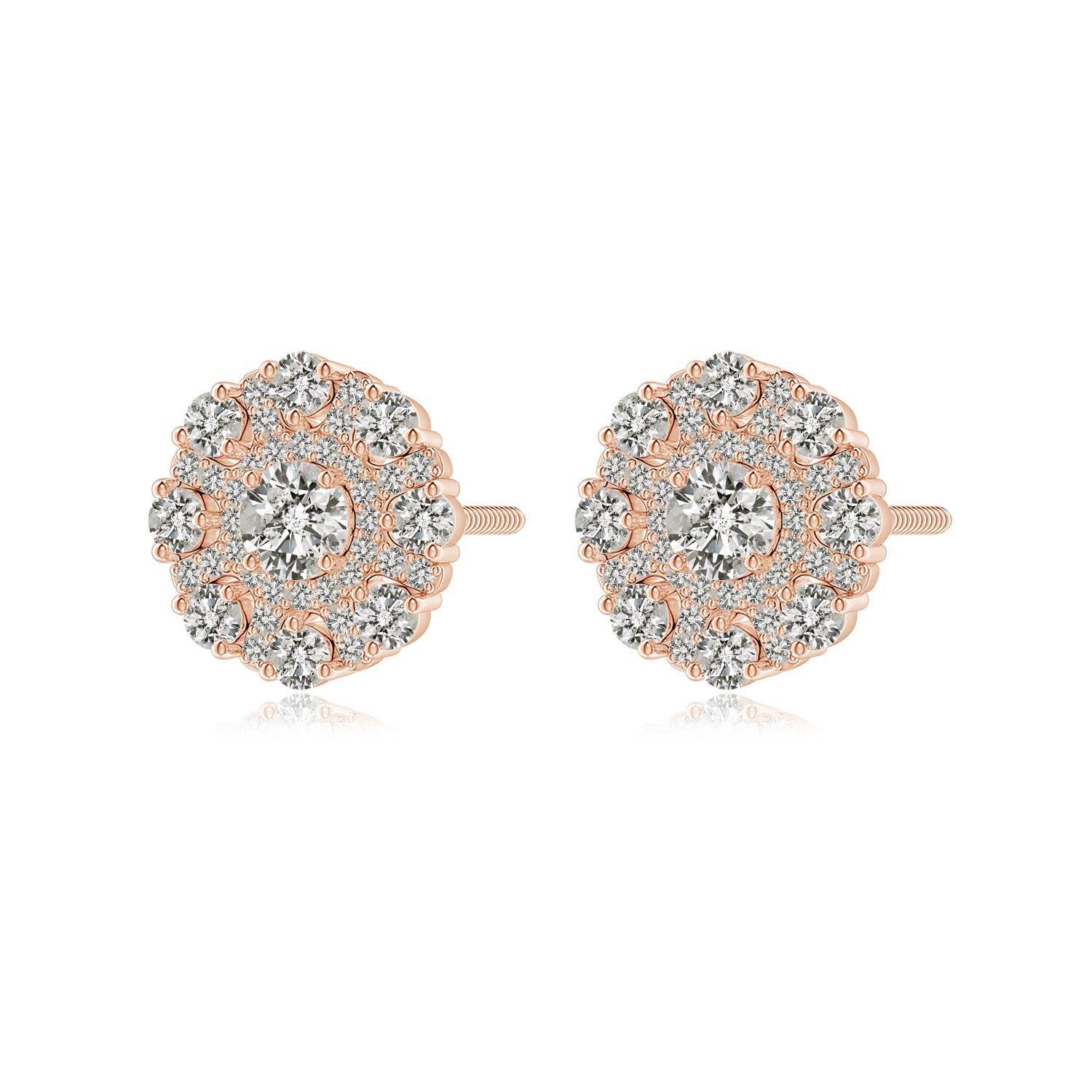 K, I3 / 1.24 CT / 14 KT Rose Gold