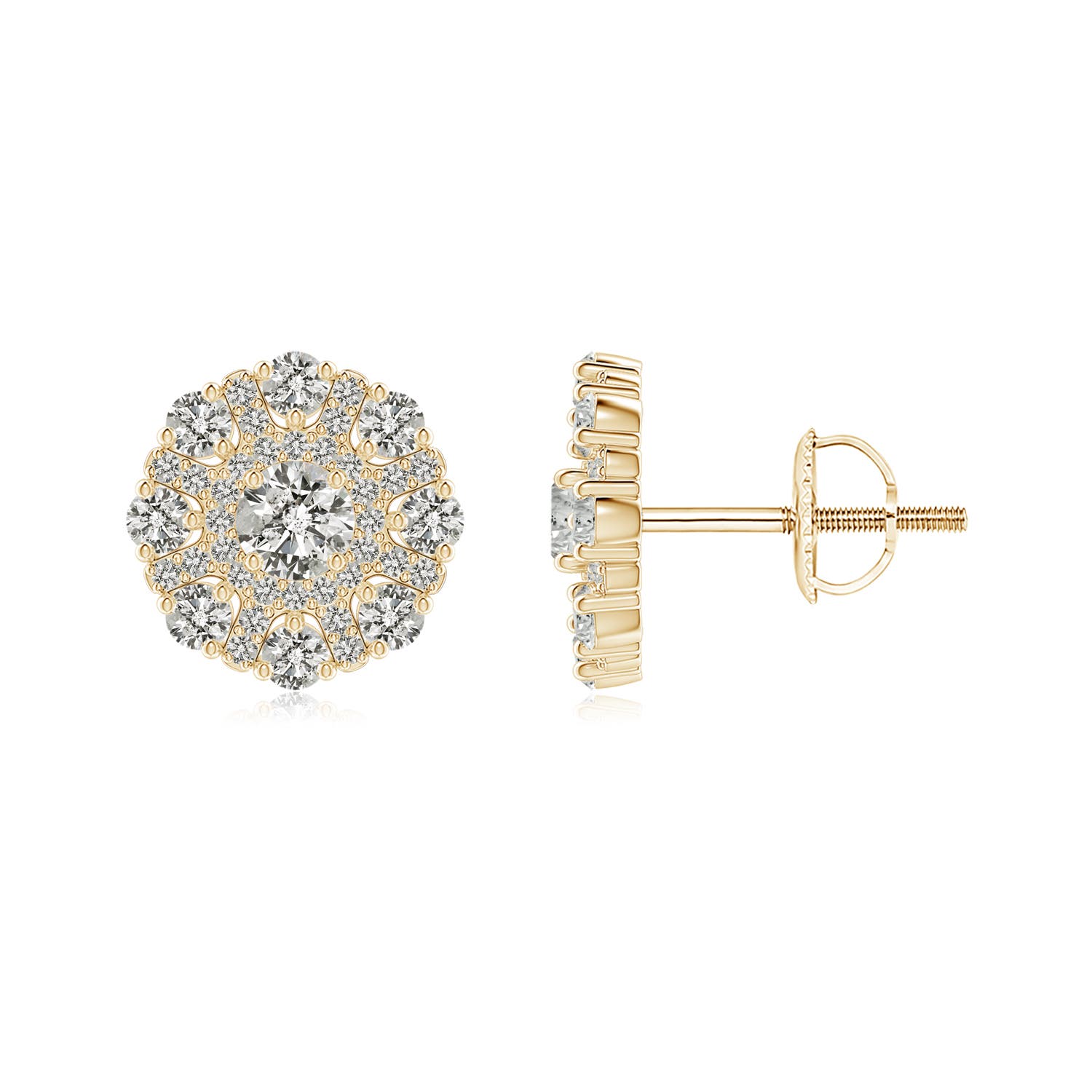 K, I3 / 1.24 CT / 14 KT Yellow Gold