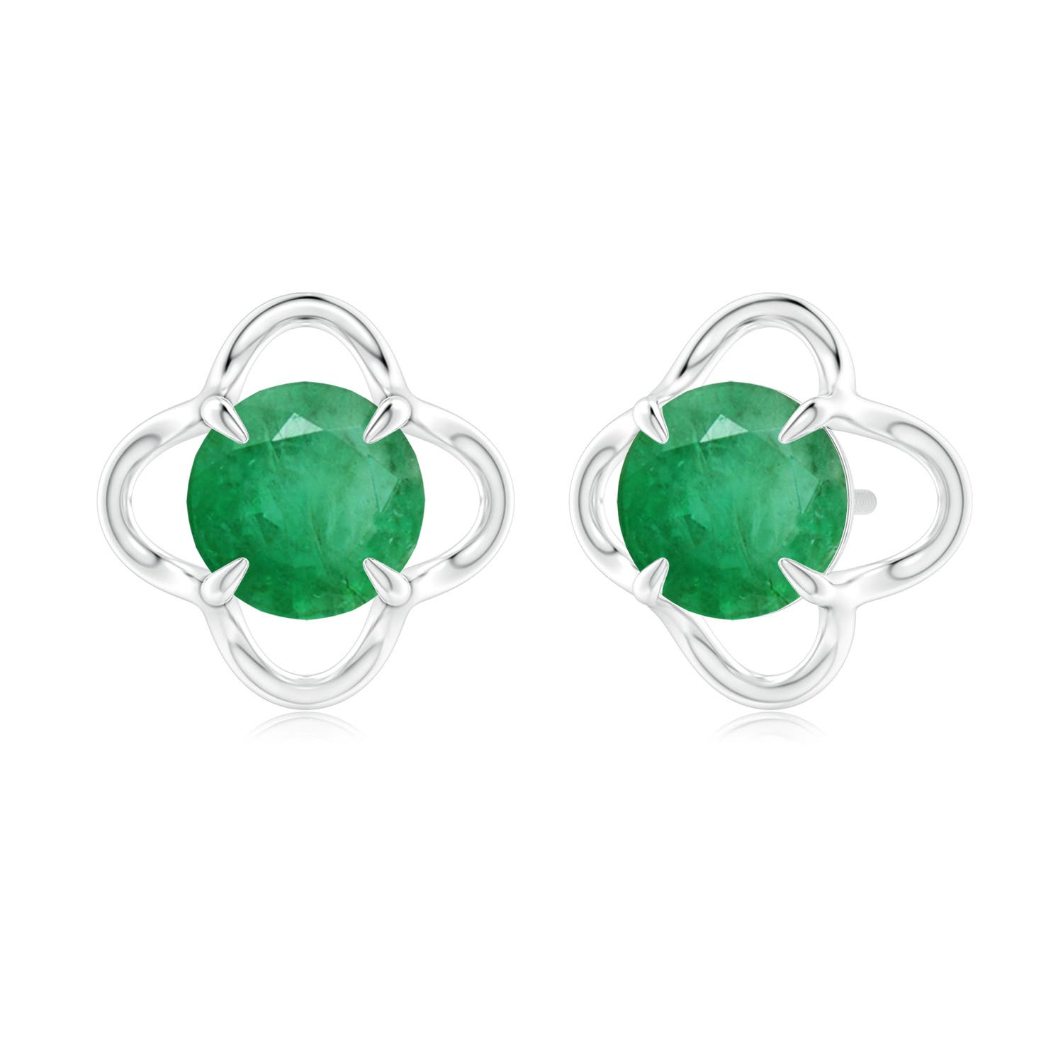 A - Emerald / 1.5 CT / 14 KT White Gold