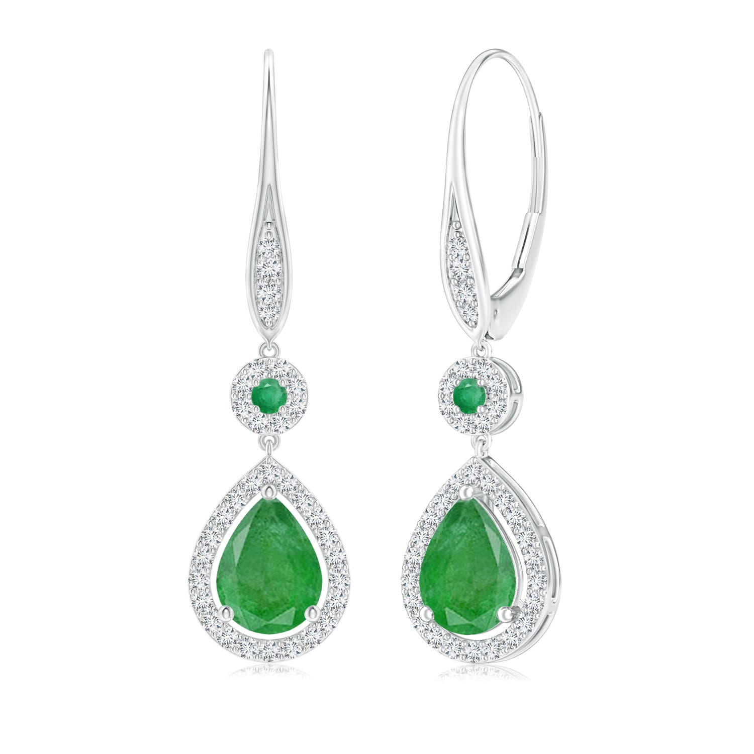 A - Emerald / 2.54 CT / 14 KT White Gold