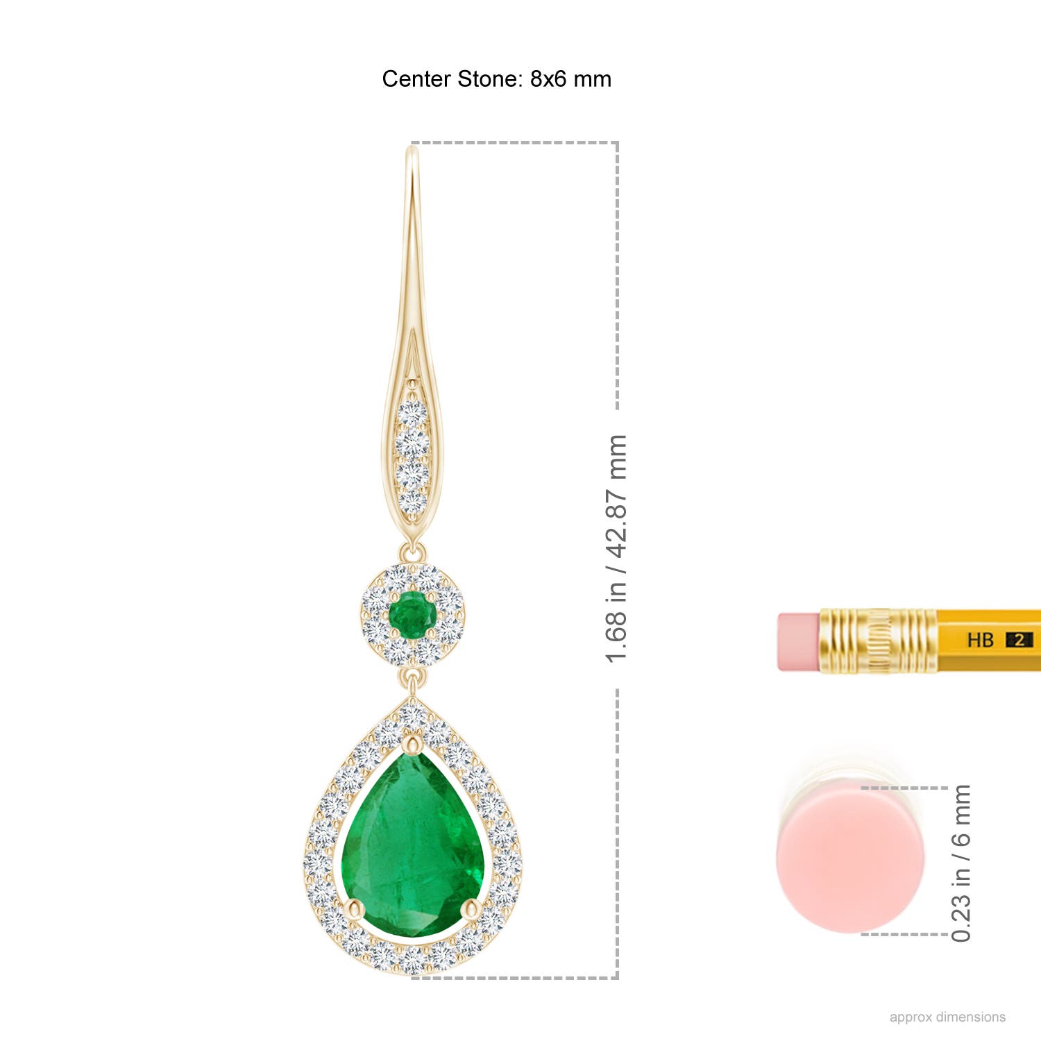 AA - Emerald / 2.54 CT / 14 KT Yellow Gold