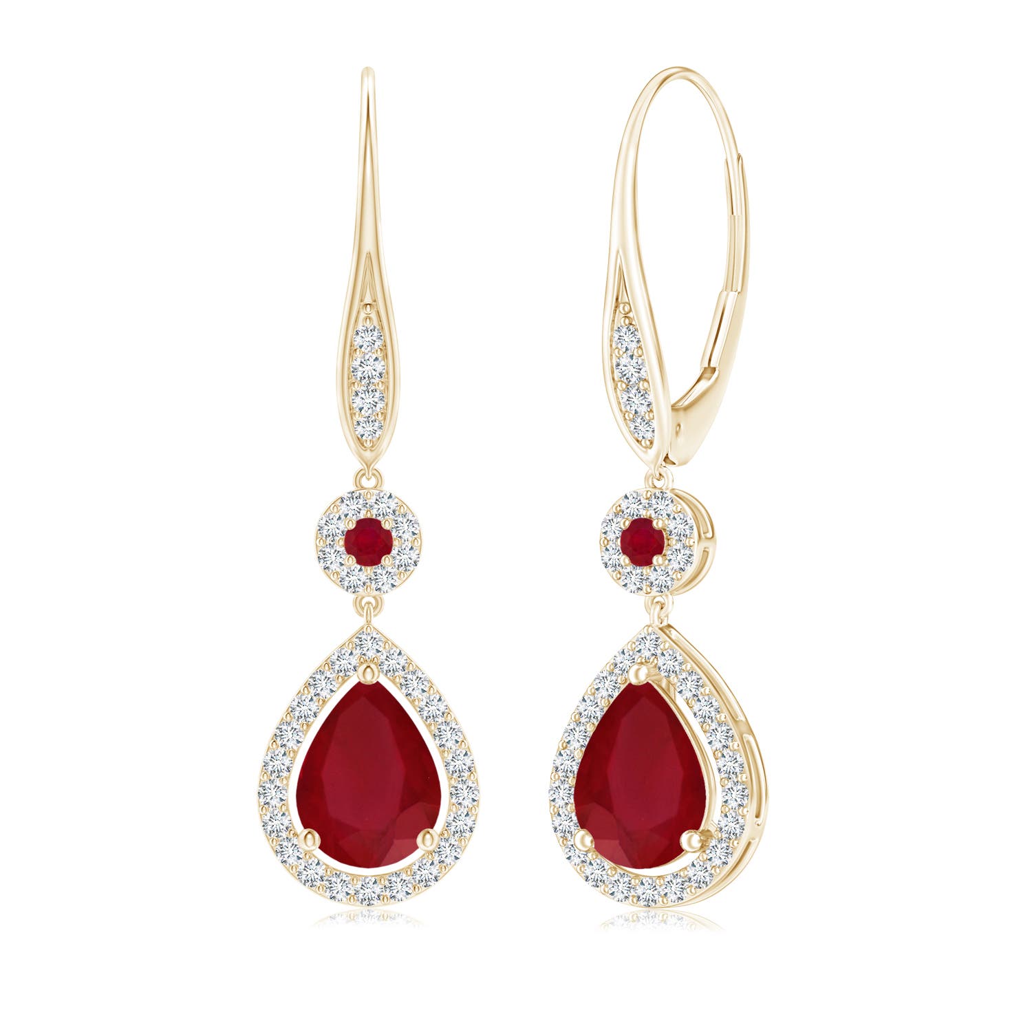 AA - Ruby / 2.95 CT / 14 KT Yellow Gold