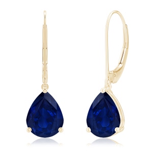 Pear AA Blue Sapphire