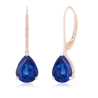 Pear AAA Blue Sapphire