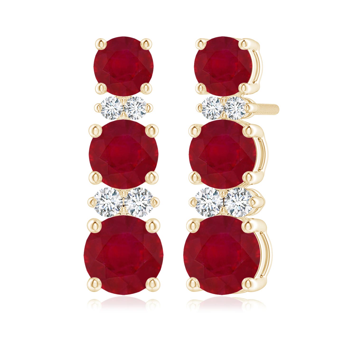 AA - Ruby / 2.89 CT / 14 KT Yellow Gold