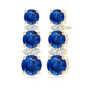Round AAA Blue Sapphire
