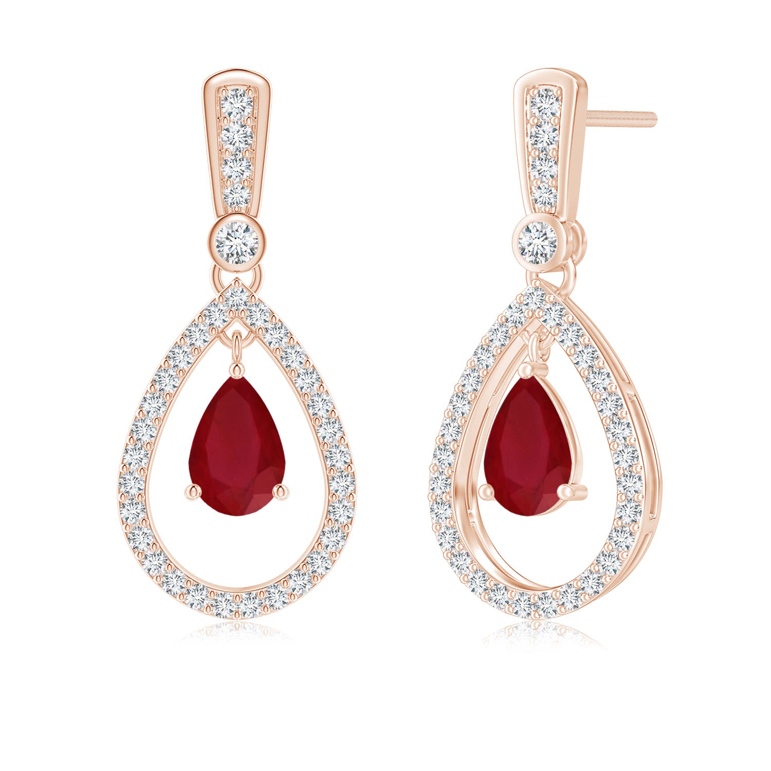 AA - Ruby / 1.19 CT / 14 KT Rose Gold