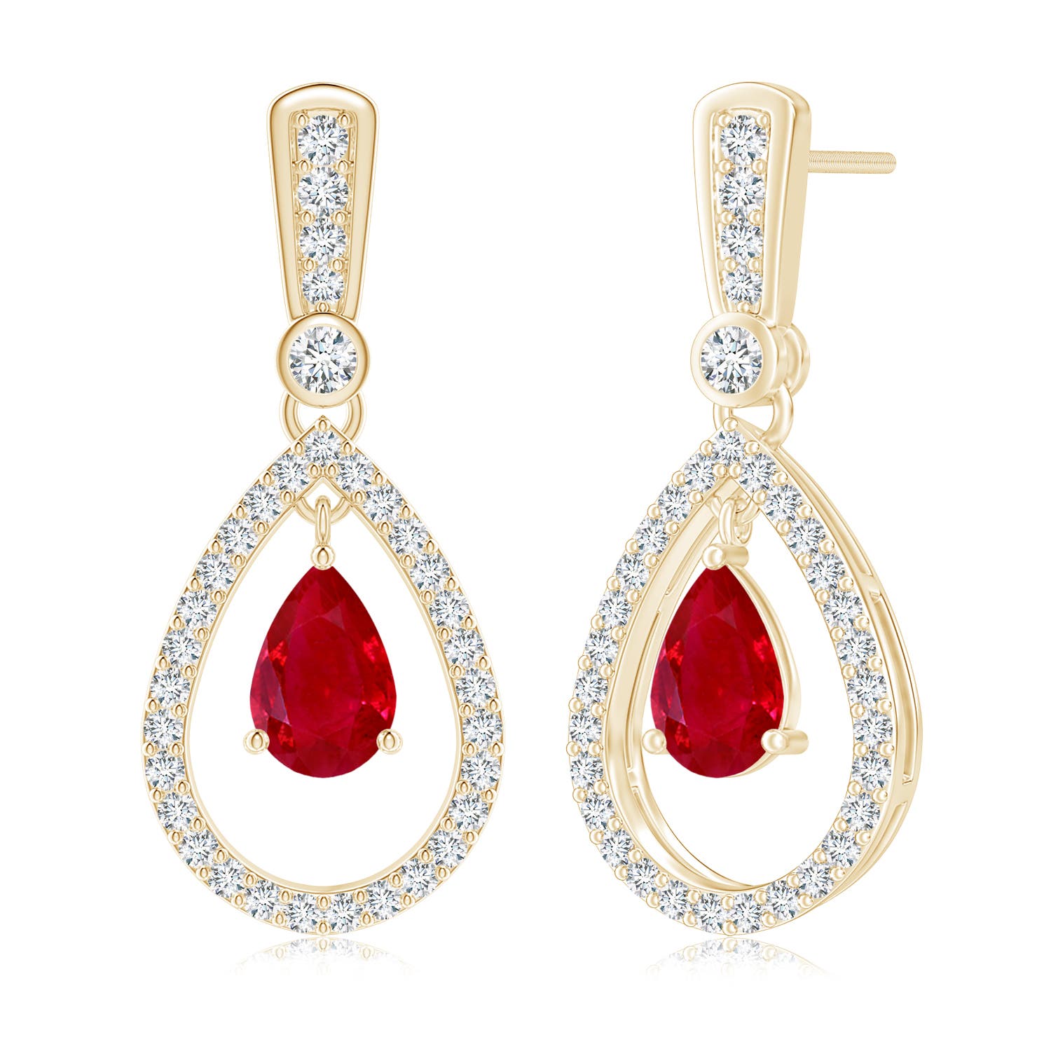 AAA - Ruby / 2.09 CT / 14 KT Yellow Gold