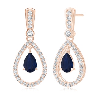 Pear A Blue Sapphire
