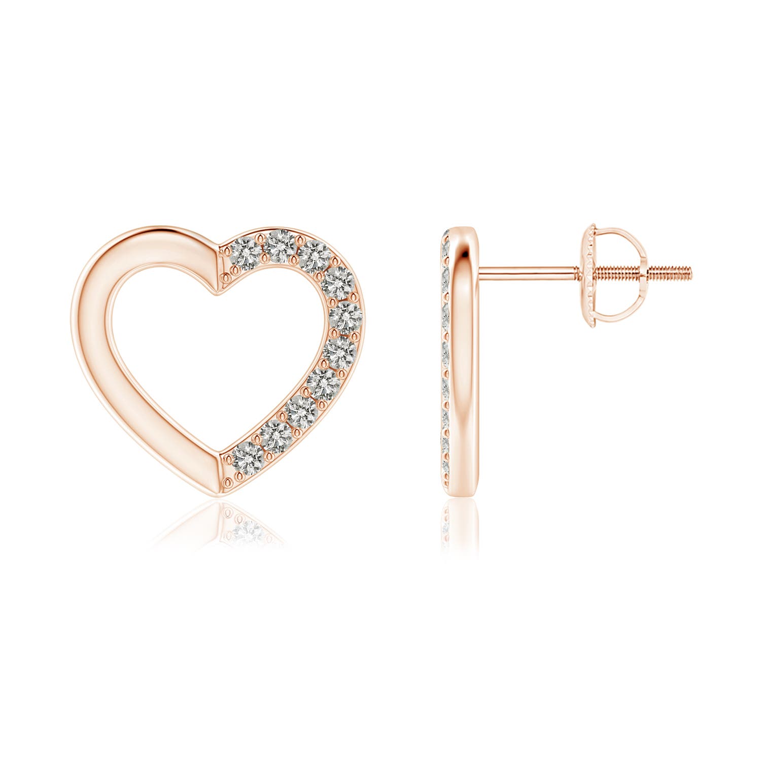 K, I3 / 0.26 CT / 14 KT Rose Gold