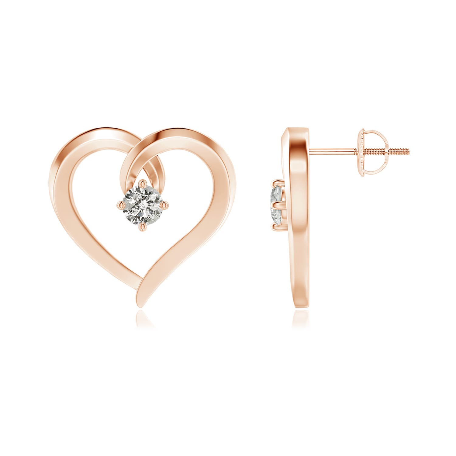 K, I3 / 0.27 CT / 14 KT Rose Gold