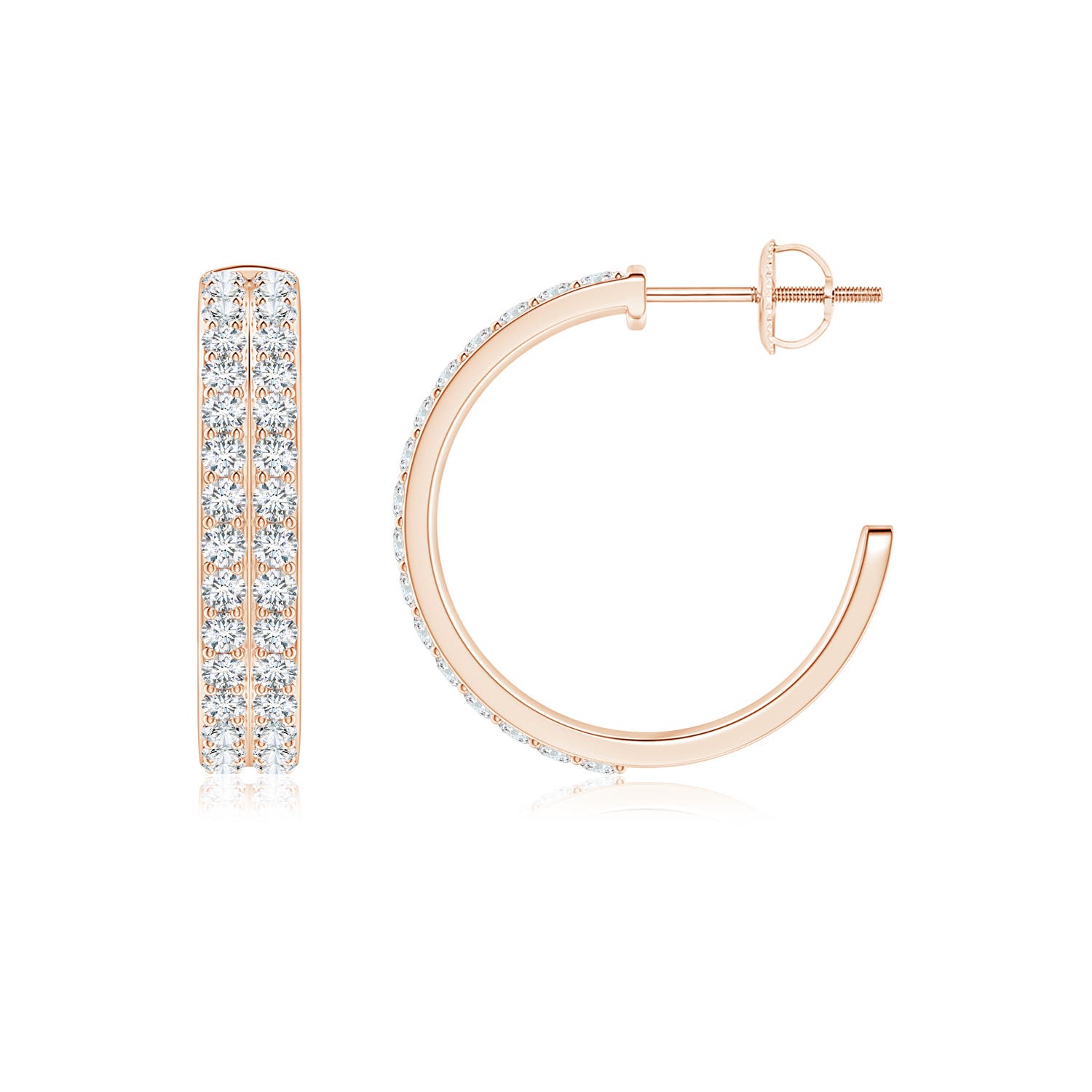 F-G, VS / 1.15 CT / 14 KT Rose Gold