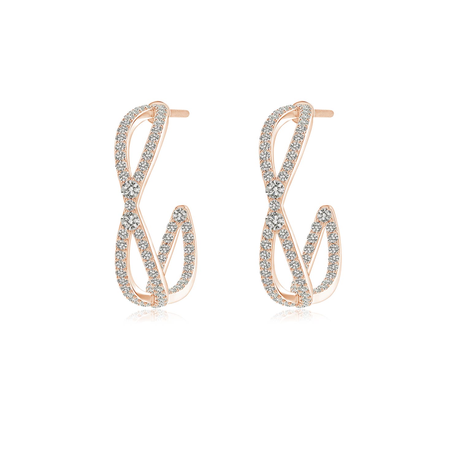 K, I3 / 0.55 CT / 14 KT Rose Gold