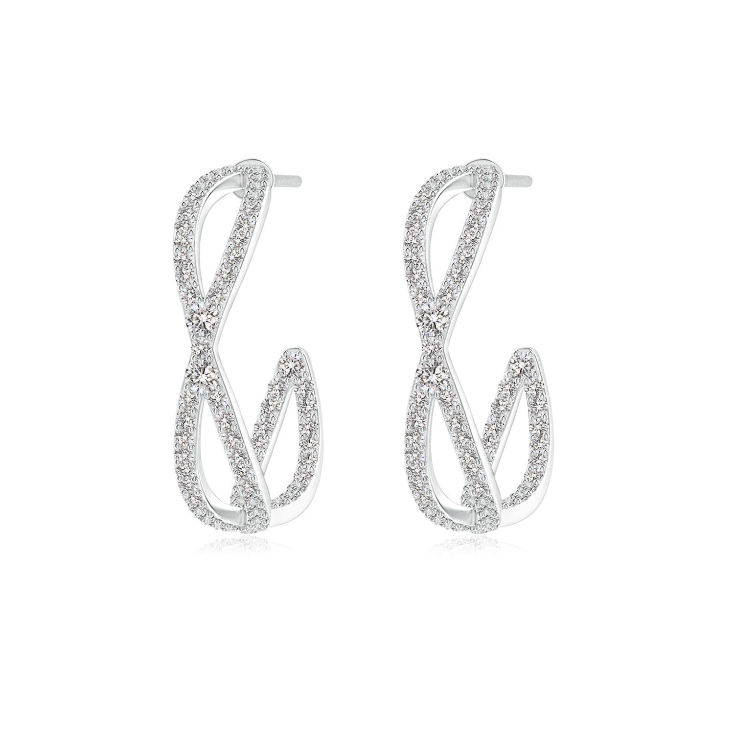 I-J, I1-I2 / 0.79 CT / 14 KT White Gold