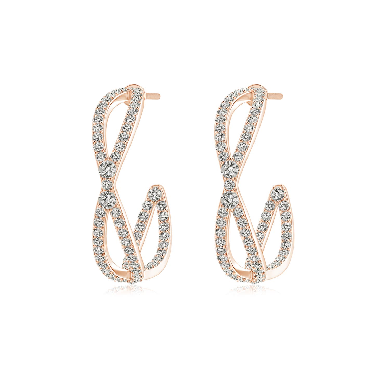 K, I3 / 0.79 CT / 14 KT Rose Gold