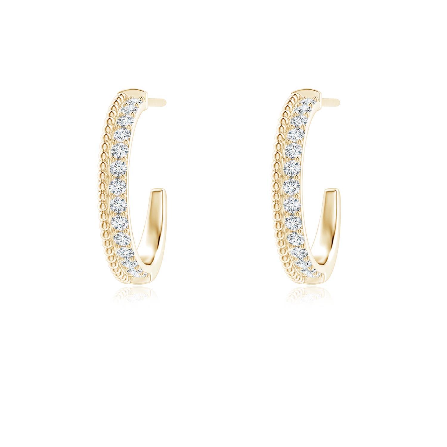 G, VS2 / 0.34 CT / 14 KT Yellow Gold