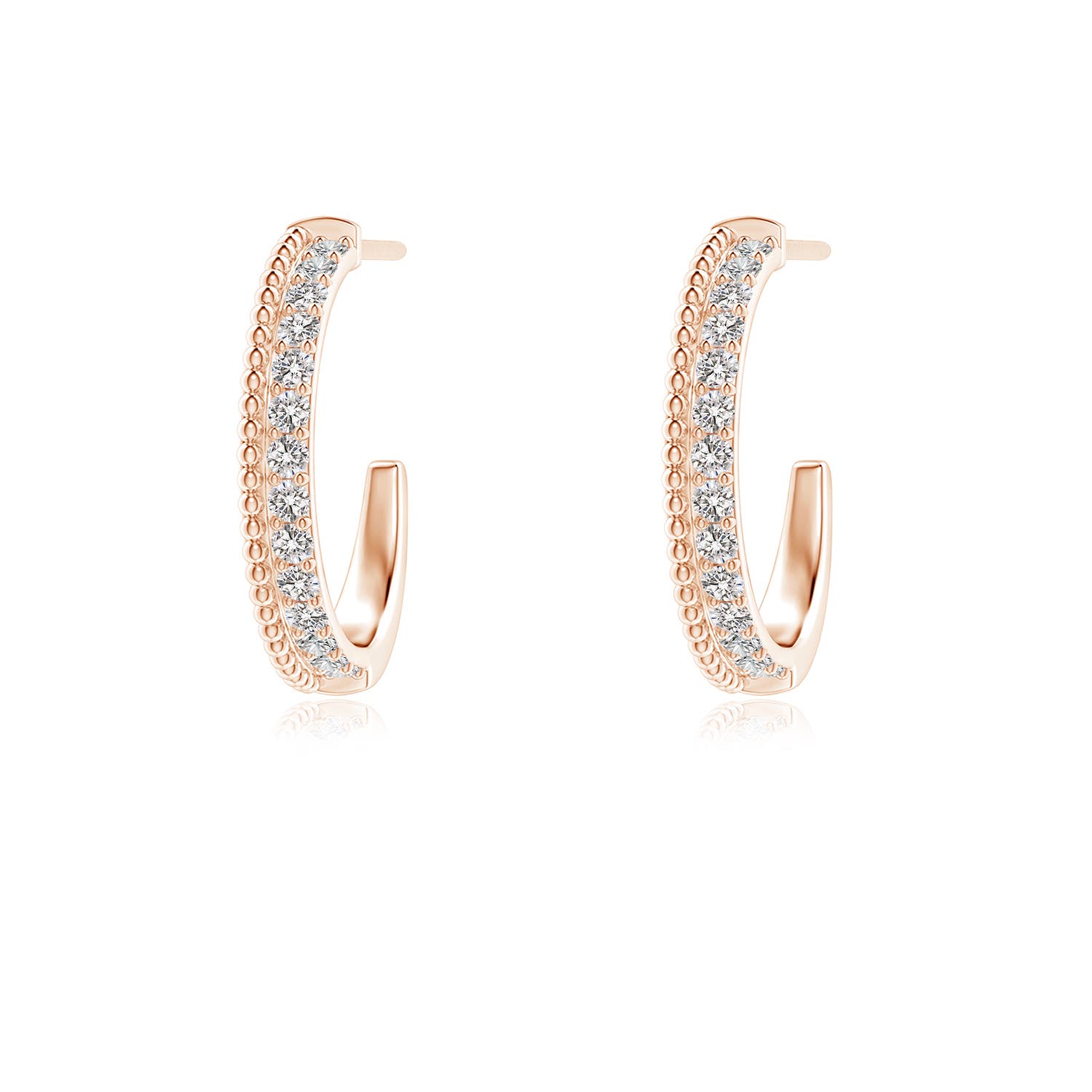 I-J, I1-I2 / 0.34 CT / 14 KT Rose Gold