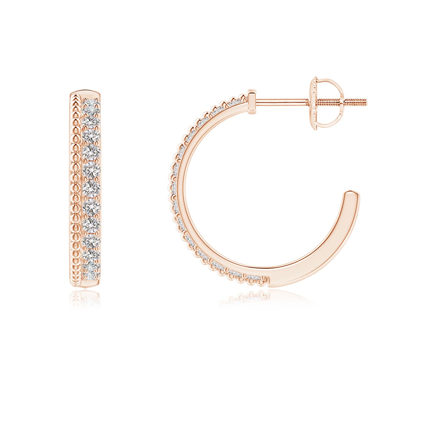 I-J, I1-I2 / 0.34 CT / 14 KT Rose Gold