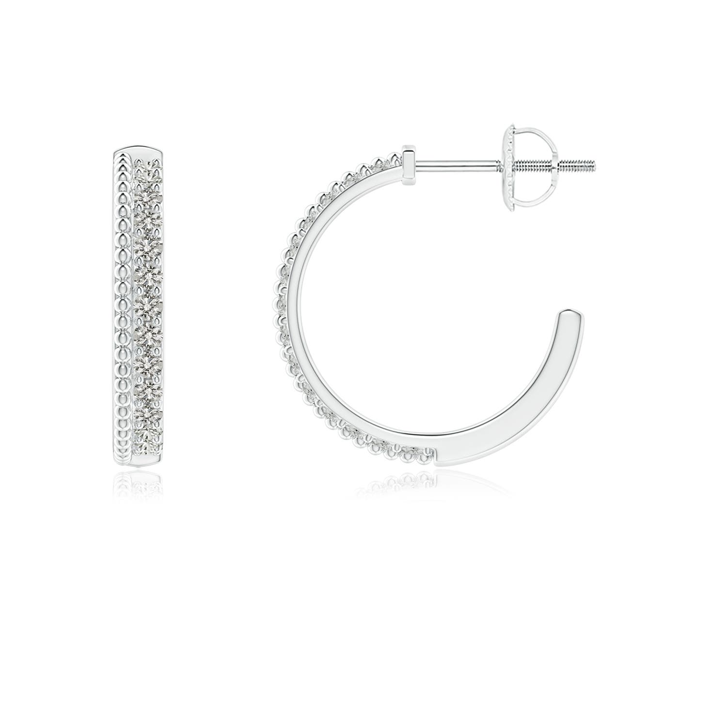 K, I3 / 0.34 CT / 14 KT White Gold