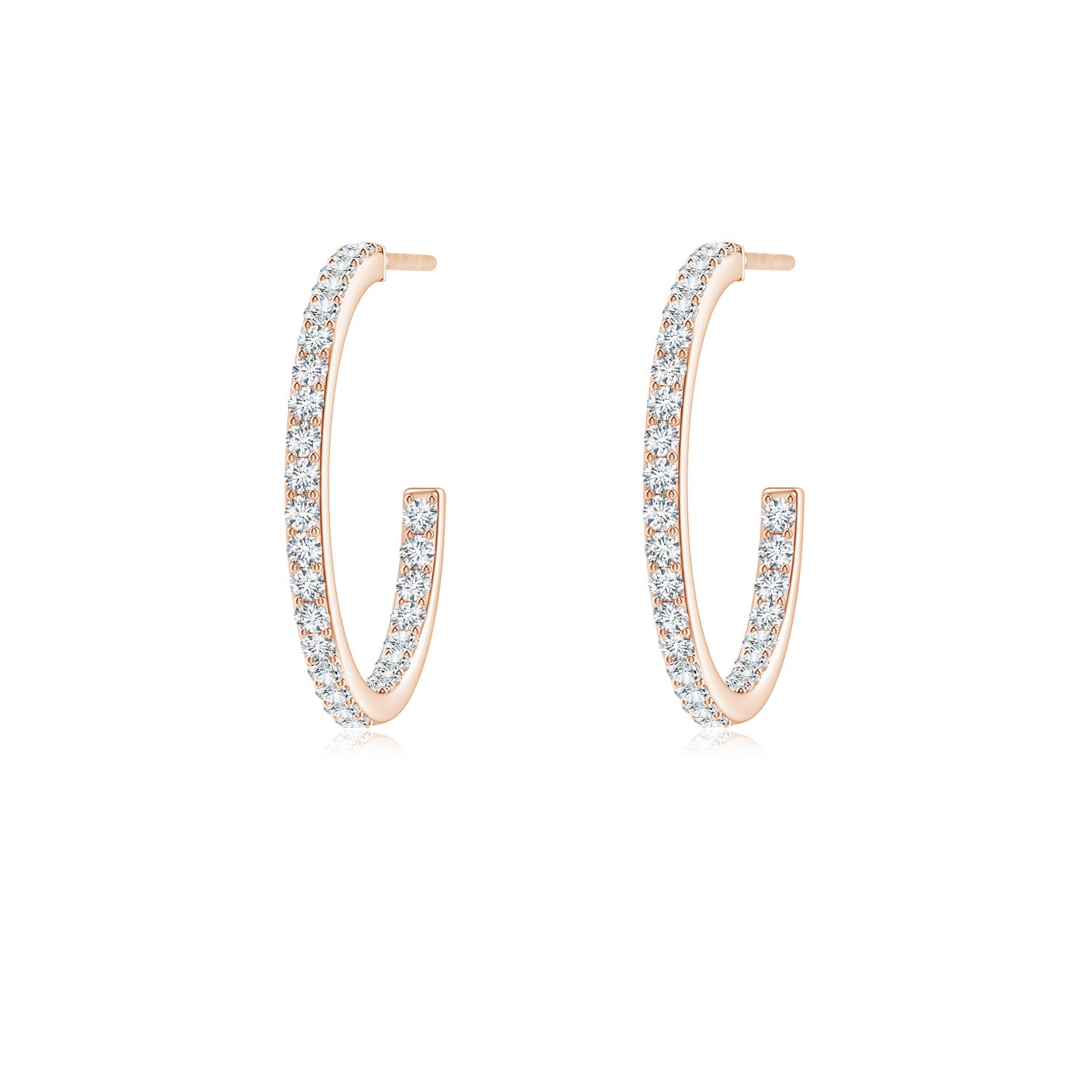 G, VS2 / 0.62 CT / 14 KT Rose Gold