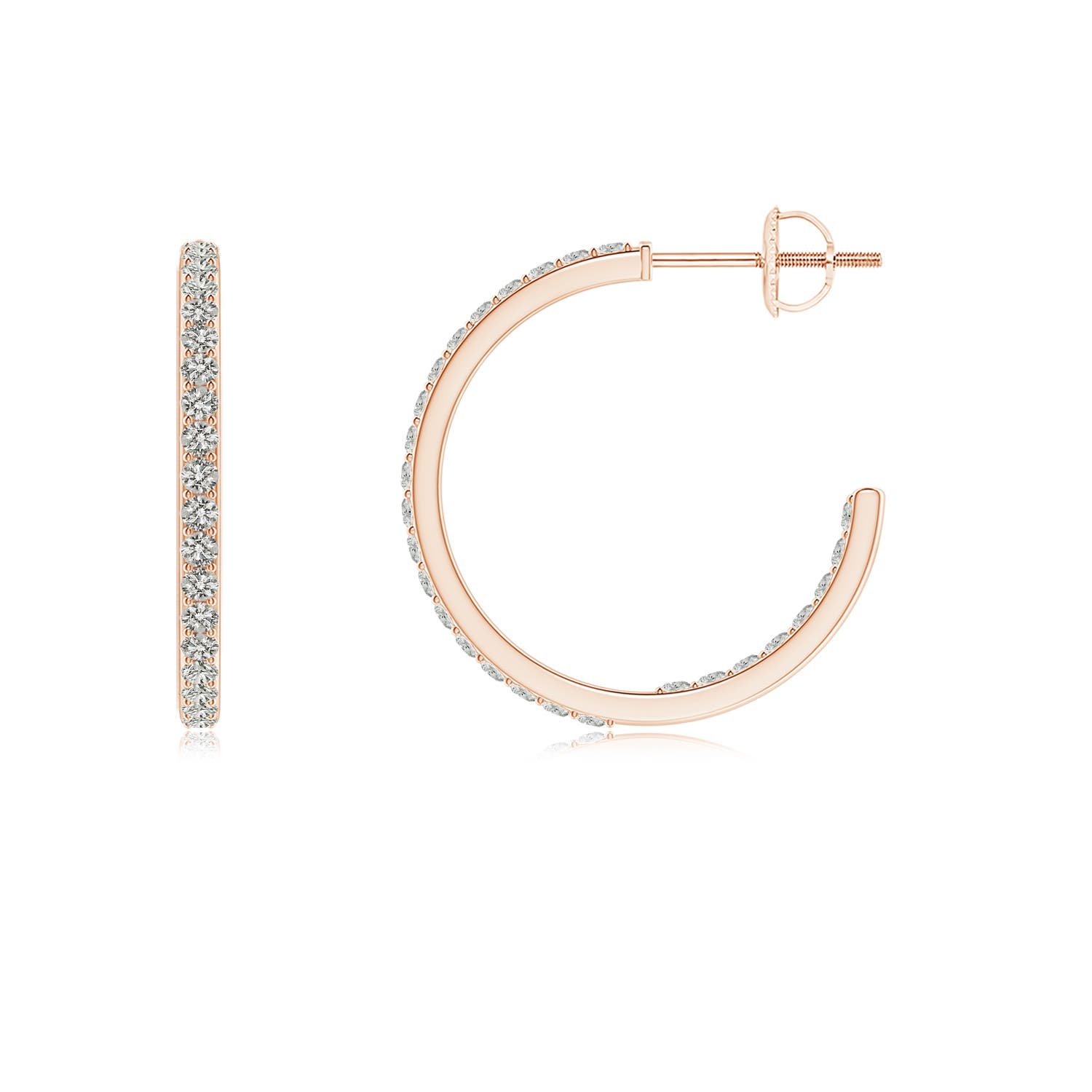 K, I3 / 0.62 CT / 14 KT Rose Gold